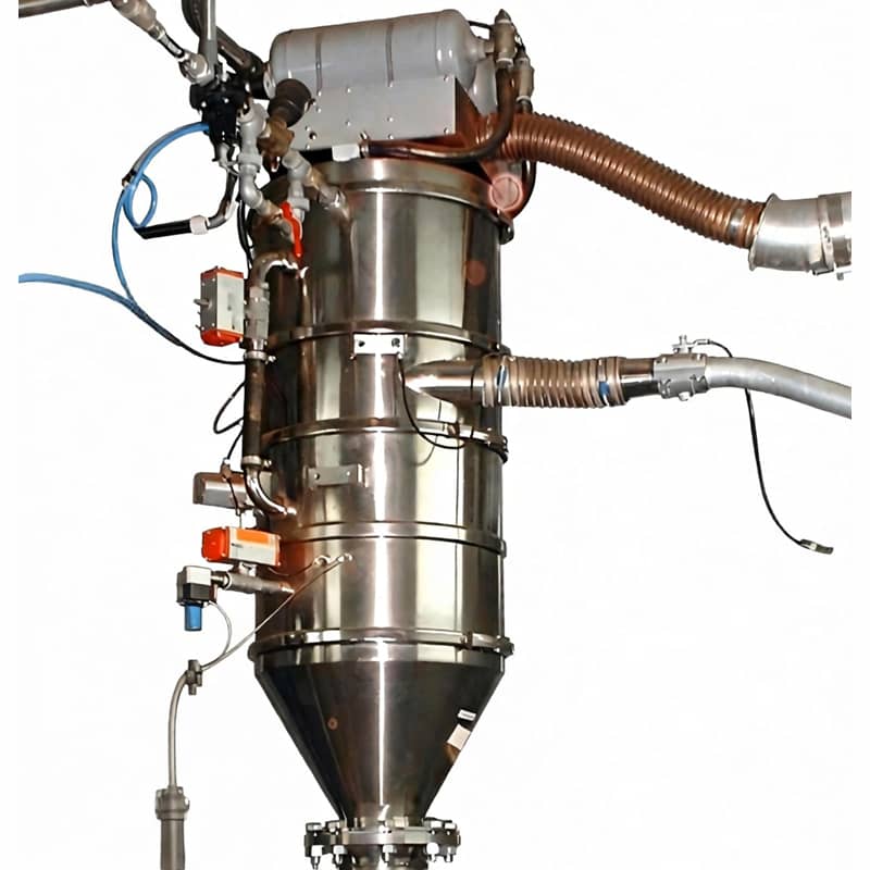 BIOP High-Temperature Vacuum Feeder for automated fine powder conveying