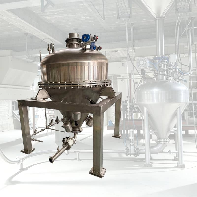Pneumatic Conveying Tank and Pump System